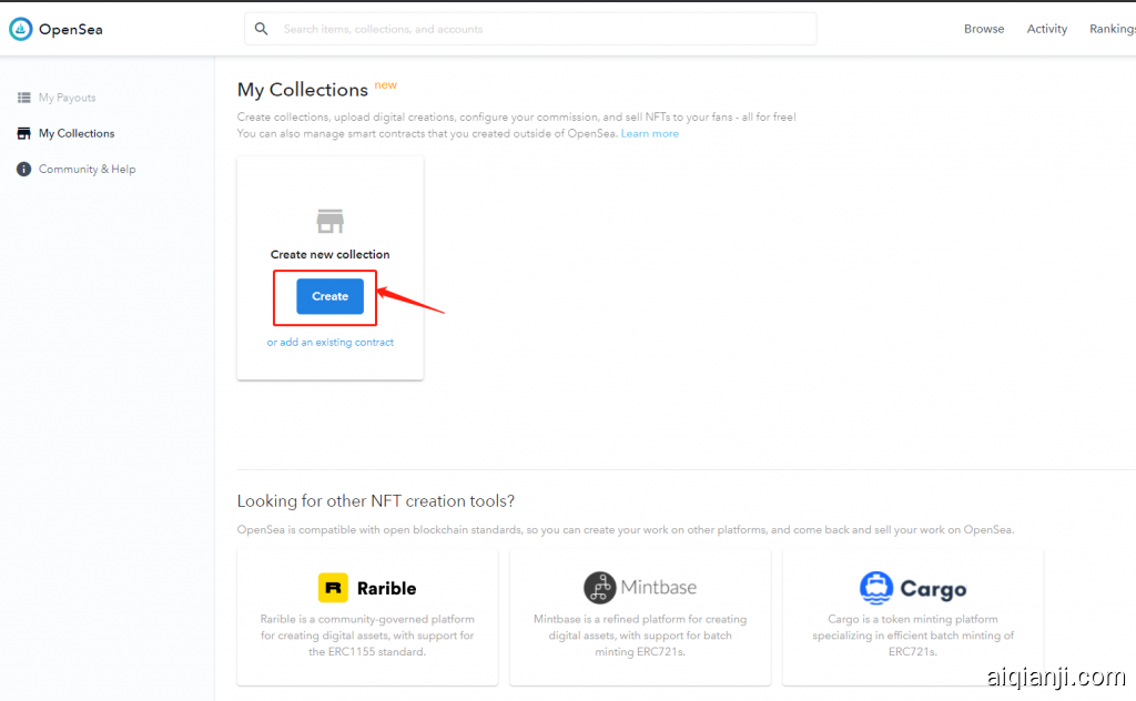 手把手指南:如何通过 OpenSea 零 GAS 创建 NFT?