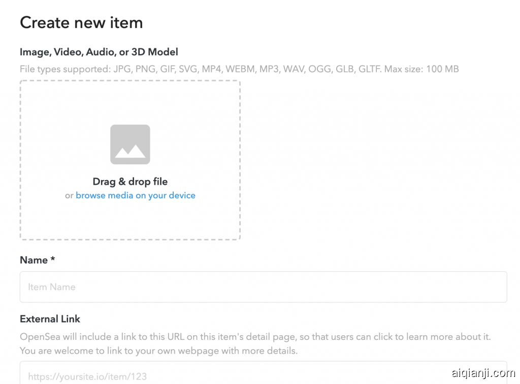 手把手指南:如何通过 OpenSea 零 GAS 创建 NFT?