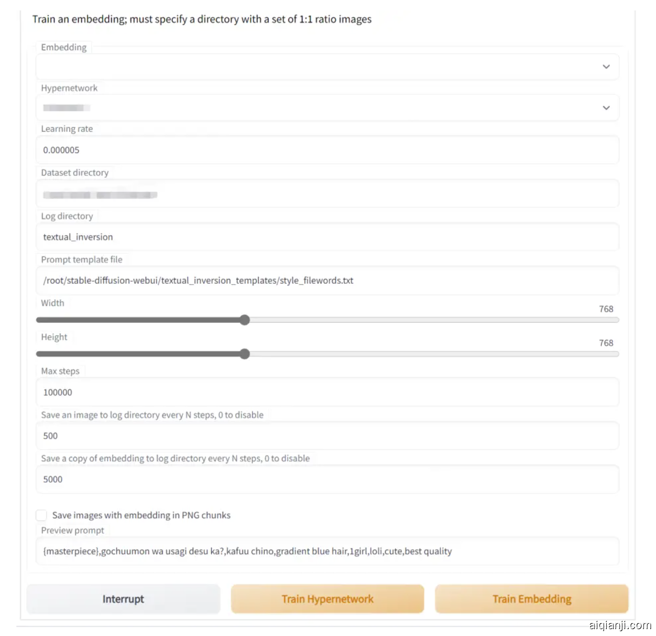 分辨率一般512x512
