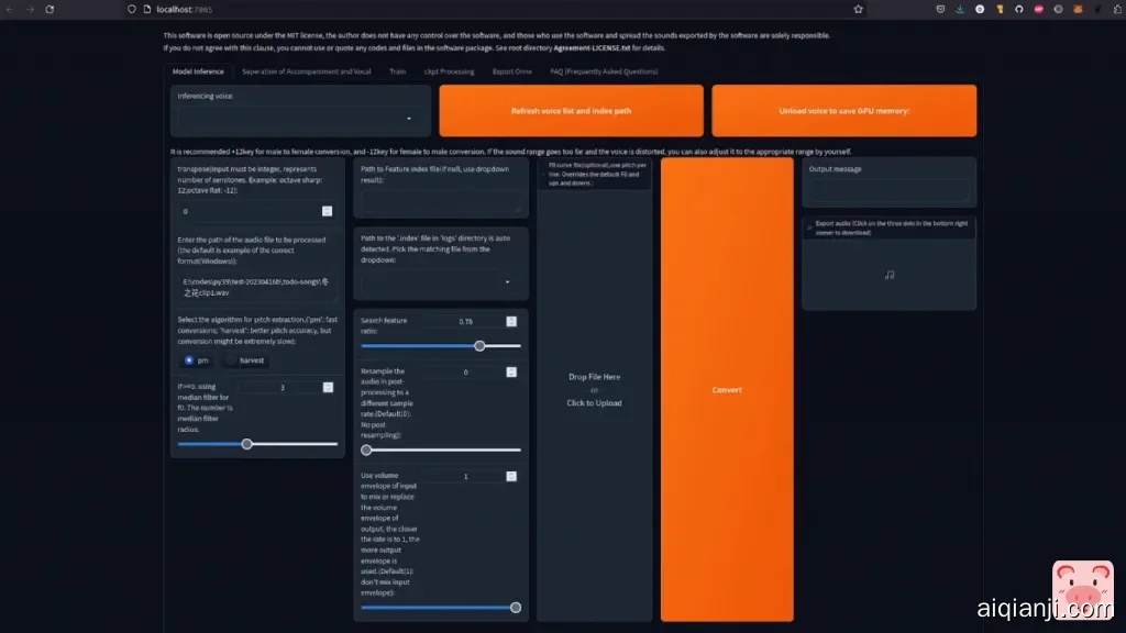 图片[13]-用AI翻唱歌曲？之前火爆全网的“AI孙燕姿” |  Retrieval-based-Voice-Conversion-WebUI-FancyPig's blog