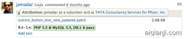 Drupal org 上的问题贡献示例 Drupal org 上的问题贡献示例